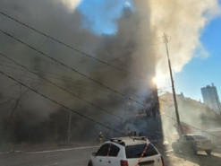 Центр Києва закрили для транспорту після атаки дронів-камікадзе: де перекритий рух