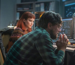 Просмотры комедии Адама Маккея «Не смотрите наверх» на Netflix за три дня перевалили за 100 млн часов