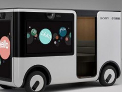 Sony и Yamaha создали электрокар с дисплеями вместо окон