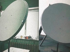 Українські волонтери створюють макети Starlink для ЗСУ