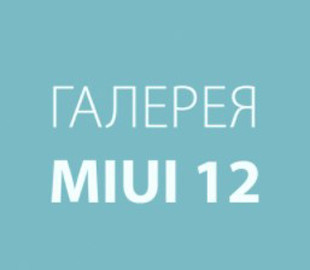 Галерея MIUI 12 пополнилась новой возможностью