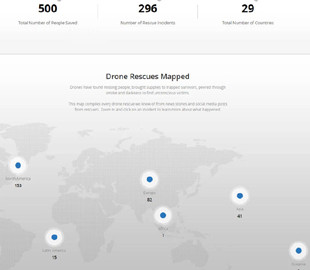 С помощью дронов DJI удалось спасти уже более 500 человек по всему миру