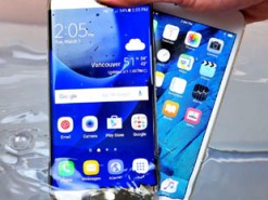 Названы смартфоны с лучшей защитой от попадания воды и пыли