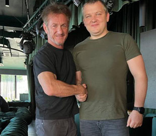 Знаменитый американский актер и режиссер Шон Пенн посетил Днепр