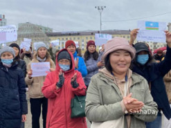 "Ні геноциду": у російському Якутську жінки вийшли на протест – просять повернути чоловіків