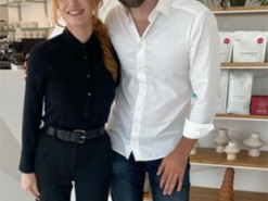 Джессіка Честейн відвідала кав’ярню у Києві