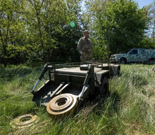 Українські розробники створили роботизовану бойову платформу, що здатна самостійно здійснювати штурм