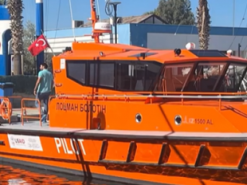 В Туреччині провели ходові випробування лоцманського катера, побудованого для України