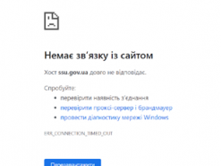 Сайти СБУ та Генпрокуратури «лягли»