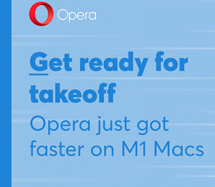 Браузер Opera стал быстрее на компьютерах на процессоре Apple M1
