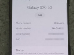 Секретный прототип Samsung Galaxy S20 показали на живых фото