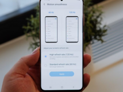 Samsung Galaxy S20 сравнили с Galaxy S10 по плавности экрана