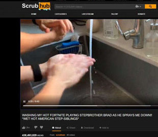 З'явився аналог Pornhub, в якому порнозірки миють руки