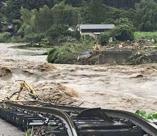 Разгул стихии в Японии привёл к остановке заводов Panasonic и Canon