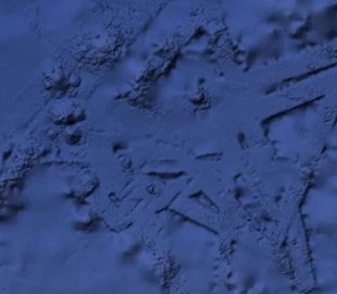 Археолог с помощью Google Earth обнаружил аномалию на дне Тихого океана