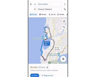 Сервис Google Карты научился рассчитывать плату за проезд во время путешествия