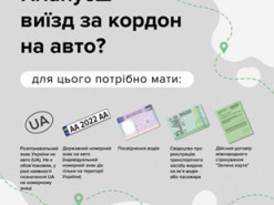 МВС пояснило, які документи потрібні для поїздок за кордон на авто