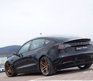 Электрокар Tesla Model 3 получил заниженный клиренс и более лёгкие колёса