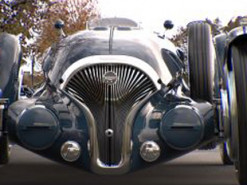 В сети показали, как мог бы выглядеть электрокар в 40-е годы