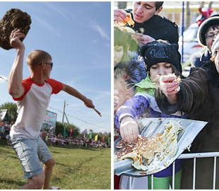 Метання кізяка та конкурс з прикрашання могил: ТОП-7 найбожевільніших розваг РФ