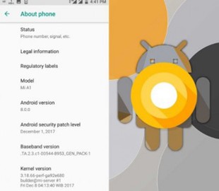 Смартфон Xiaomi Mi A1 начал получать бета-версию Android 8.0 Oreo