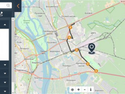 Киевпастранc запустил онлайн-карту движения транспорта