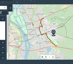 Киевпастранc запустил онлайн-карту движения транспорта