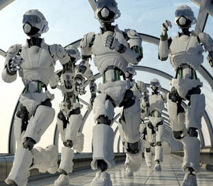 Робот дал отпор своим обидчикам