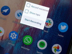 Как добавить в Android Q запись экрана