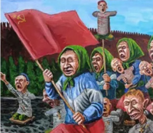 Так выглядит "непобедимая армия": российский художник показал последний парад в России