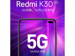 Redmi представит свой первый 5G-смартфон 10 декабря