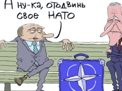 Карикатурист высмеял переговоры Путина и Байдена