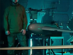 Новостворенні Сили безпілотних систем України представили загадковий дрон-камікадзе