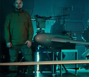 Новостворенні Сили безпілотних систем України представили загадковий дрон-камікадзе