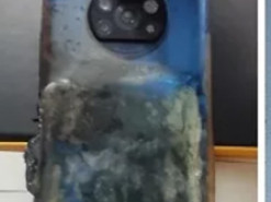 Смартфон POCO X3 сгорел на зарядке