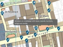 Дослідники Кембриджу оновили інтерактивну карту вбивств пізнього Середньовіччя: найнебезпечнішим місцем названо Оксфорд