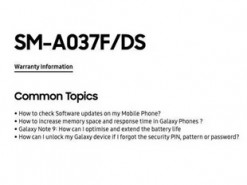 Раскрыты характеристики смартфона Samsung Galaxy A03s