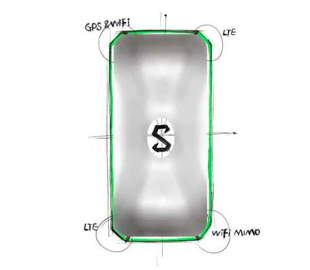 В Сети появился эскиз смартфона Xiaomi Black Shark