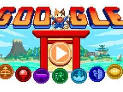 Google посвятил дудл-игру Олимпийским играм