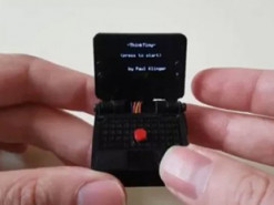 Создан миниатюрный рабочий ноутбук с экраном в один дюйм