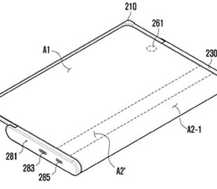 Samsung запатентовала смартфон со сдвижным гибким дисплеем