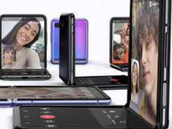 Выход смартфона-раскладушки Samsung Galaxy Z Flip 2 с гибким экраном ожидается весной