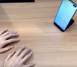 Samsung создала виртуальную клавиатуру для смартфонов
