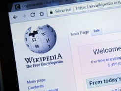 Произошел сбой в работе Wikipedia