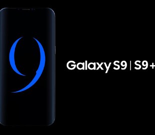 Защитное стекло для Samsung Galaxy S9 и S9+ на фото