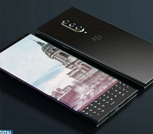 Опубликован концепт смартфона BlackBerry Key 3 5G