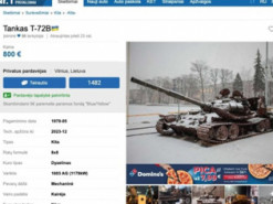 У Литві намагалися продати підбитий російський танк