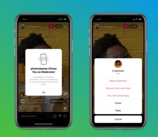 Instagram разрешил стримерам добавлять модераторов трансляций