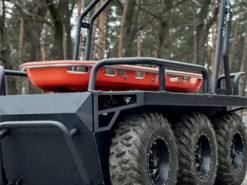 Розкриті технічні характеристики українського бойового робота Ratel H