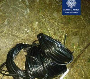 Полицейские поймали ночного охотника за кабелем